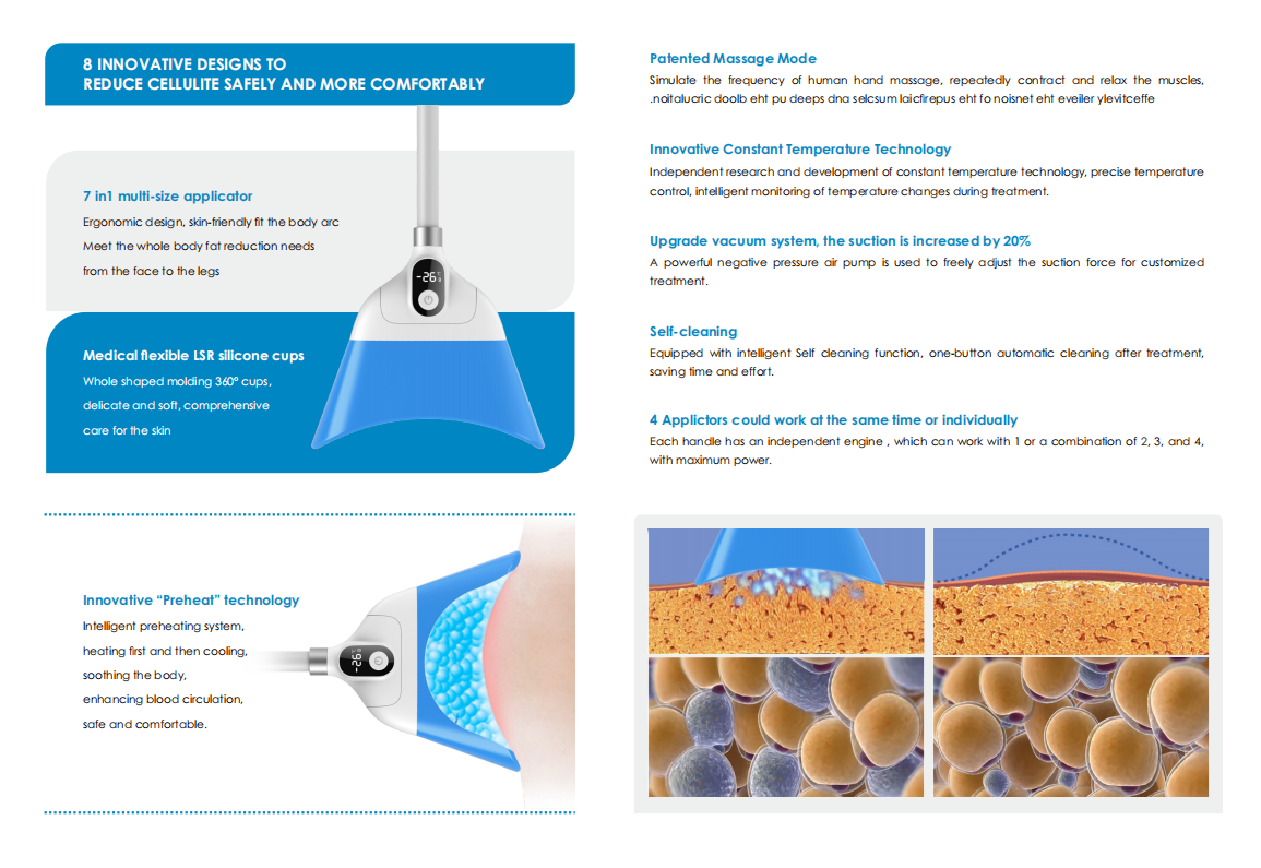 Aparat Cryolipoliza 360° Fat Freezing