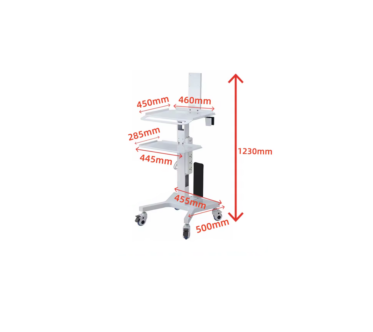 Masa sau etajera medicala mobila NV-918A