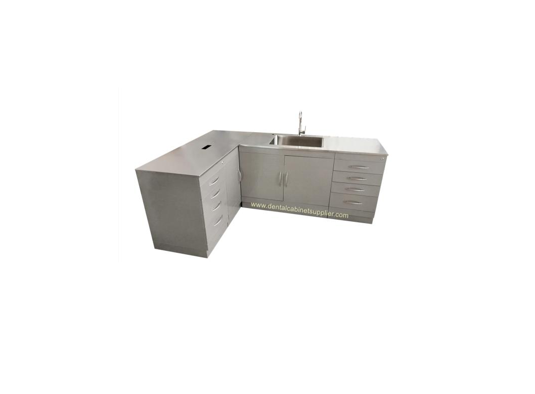 Dulap Metalic Medical pentru Cabinet Stomatologic – Igienic și Durabil -11