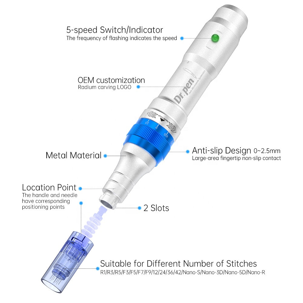 Dr. Pen Ultima A6 Profesional – Aparat Microneedling pentru Rejuvenare și Cicatrici