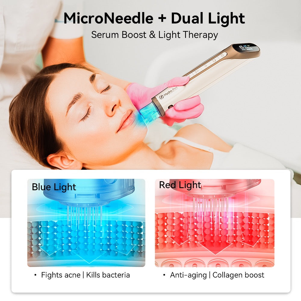 Dr. Pen Hydra Pen H6 – Aparat Profesional Microneedling cu Infuzie Ser & Terapie LED