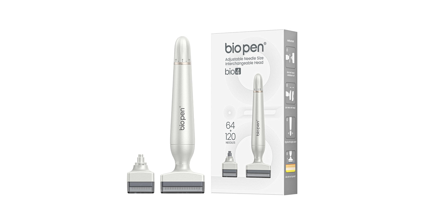 Dr. Pen Bio4 Derma Stamp – Microneedling Profesional pentru Rejuvenare, Riduri și Cicatrici