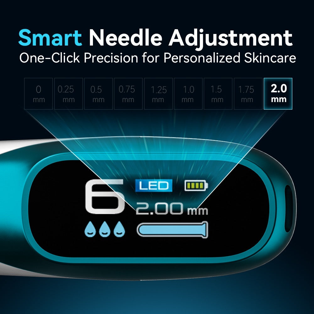 Dr. Pen Hydra Pen H6 – Aparat Profesional Microneedling cu Infuzie Ser & Terapie LED