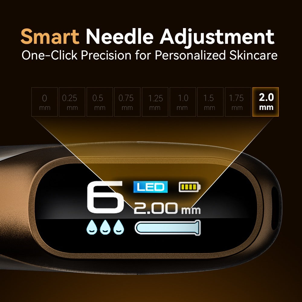 Dr. Pen Hydra Pen H6 – Aparat Profesional Microneedling cu Infuzie Ser & Terapie LED