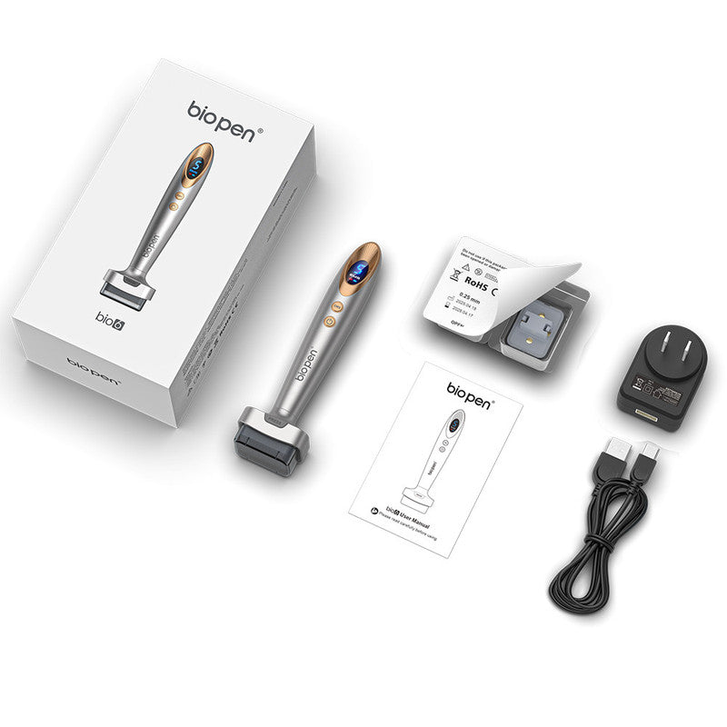 Bio Pen BIO6 Stamp – Dispozitiv Microneedling pentru Rejuvenarea Pielii
