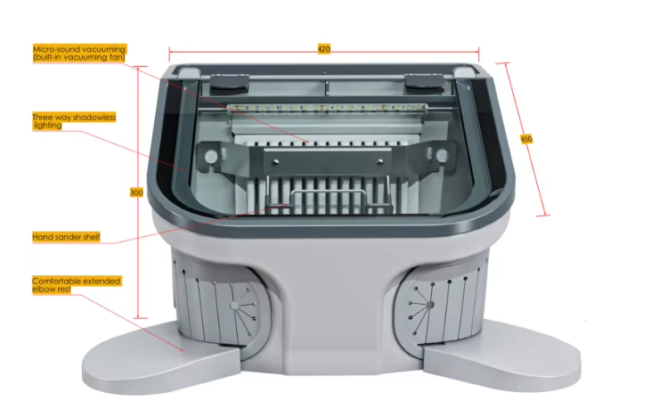 Colector de praf pentru laborator WWG-69A