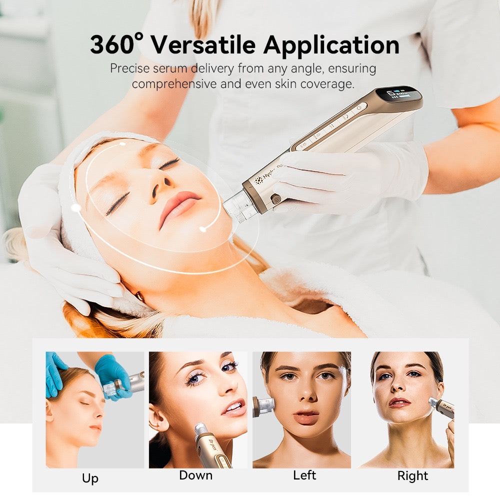 Dr. Pen Hydra Pen H6 – Aparat Profesional Microneedling cu Infuzie Ser & Terapie LED