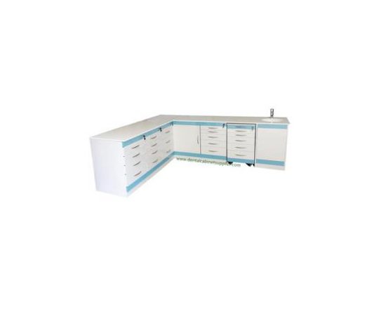 Dulap Metalic Medical pentru Cabinet Stomatologic – Igienic și Durabil SSL-09