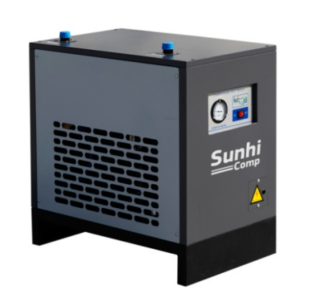 Compresor de aer profesional cu surub, cu uscator